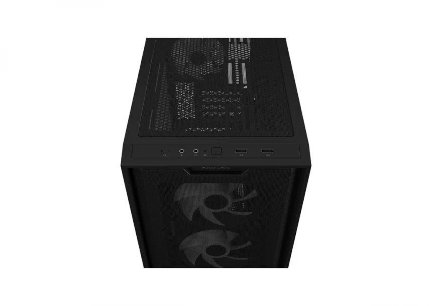 A21 PLUS TG ARGB micro-ATX kućište crno