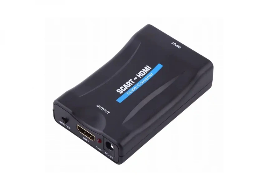 Adapter konverter Scart -HDMI 720/1080p Kettz S2H-013