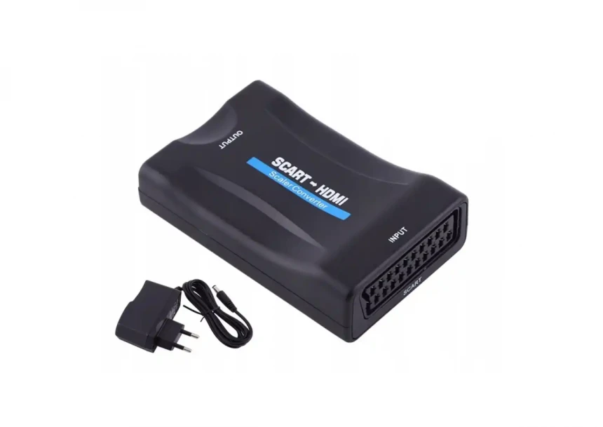 Adapter konverter Scart -HDMI 720/1080p Kettz S2H-013