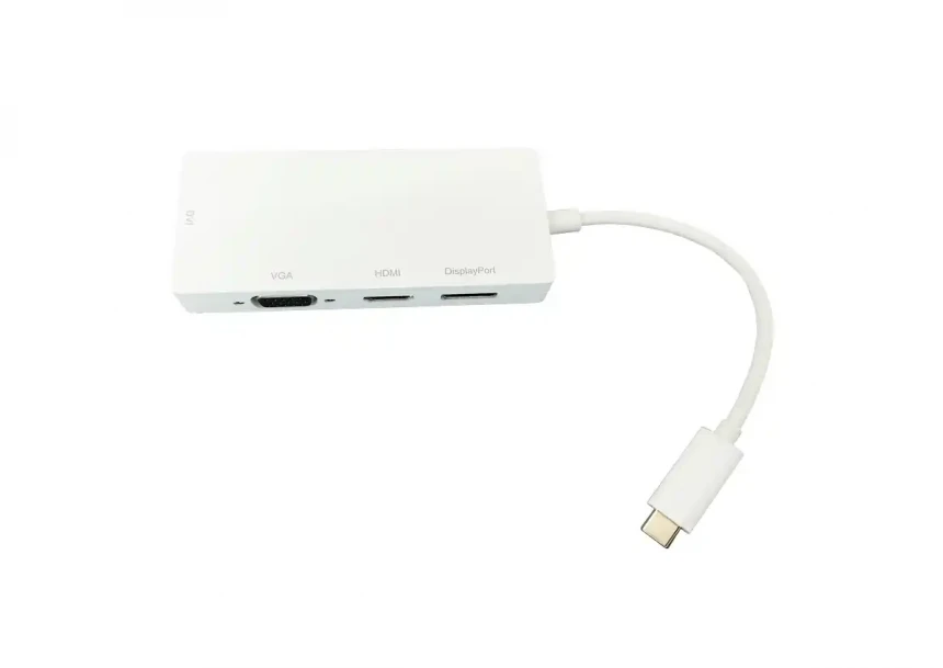 Adapter koverter USB Tip C 3.2 - Displayport/HDMI/VGA E-Green