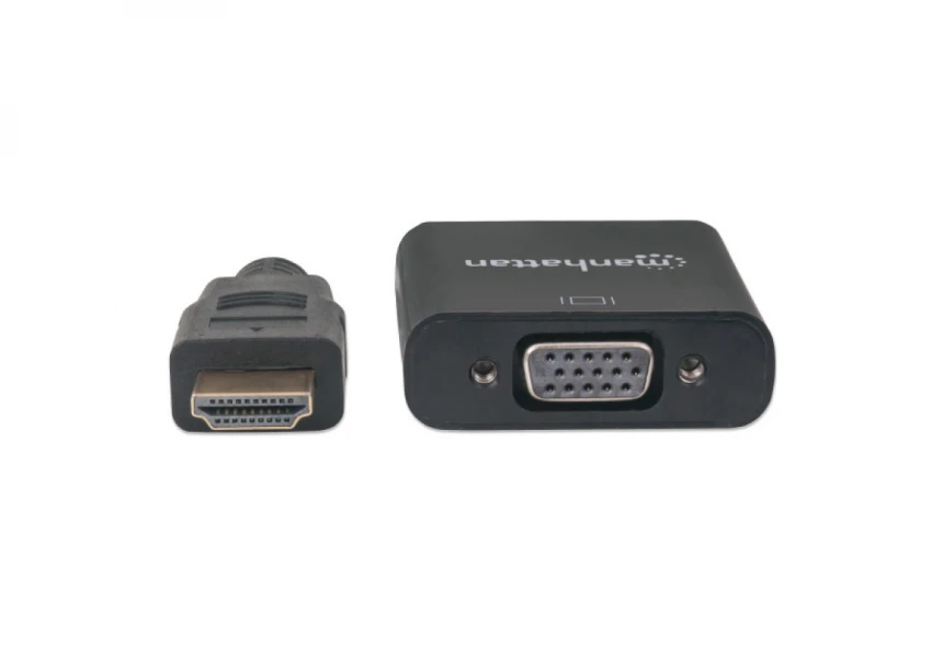 Adapter Manhattan 151467 HDMI/M - VGA/F