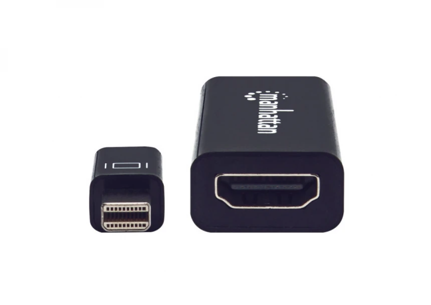 Adapter Manhattan 151528 Mini DisplayPort/M - HDMI 1080p Crni