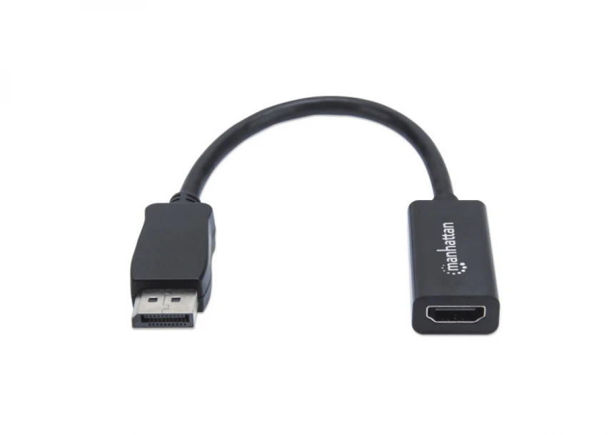 Adapter Manhattan 151634 DisplayPort/M - HDMI/F 1080p Crni