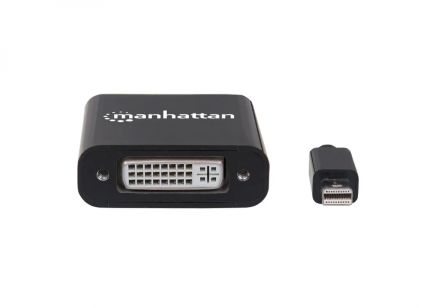 Adapter Manhattan 152549 Mini DisplayPort/M - DVI-D 24+5/F 4K