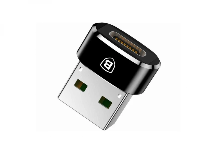 Adapter Mini BASEUS USB ženski na Type-C muški/kon...