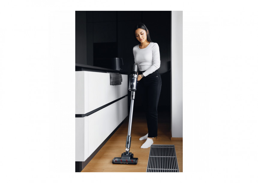 AENO Cordless vacuum cleaner SC3: electric turbo brush, LED lighted brush, resizable and easy to maneuver, 250W