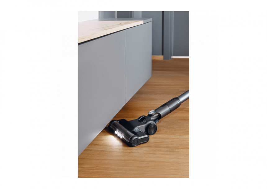 AENO Cordless vacuum cleaner SC3: electric turbo brush, LED lighted brush, resizable and easy to maneuver, 250W