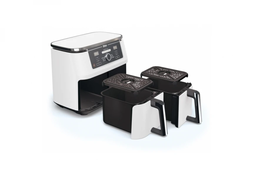 Airfryer NINJA AF400EUWH dupla korpa/9.5L/ 2470W/ bela