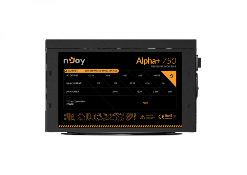 NJOY Alpha+ 750 750W napajanje (PSAT6075A2MCVCZ01B) 