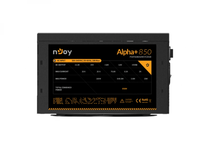 NJOY Alpha+ 850 850W napajanje (PSAT6085A2MCVCZ01B) 
