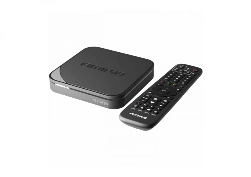 Amiko Prijemnik IPTV, Android OS , 2/16GB, 4K, WiFi, Bluetooth - A11 GREEN