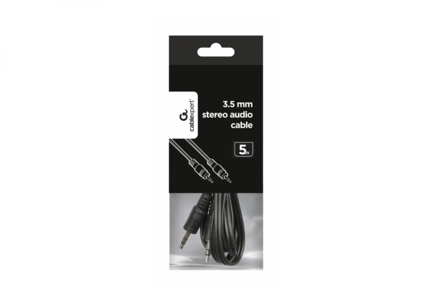 Audio kabl Cablexpert CCA-404-5M 3.5mm-3.5mm 5m