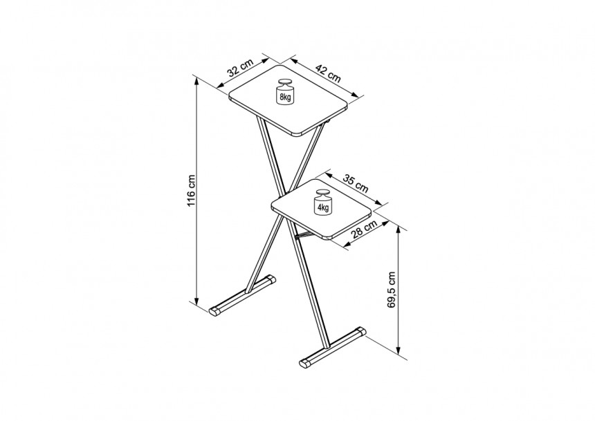 AVX 12B stalak za projektor