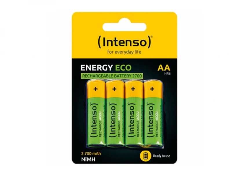 (Intenso) Baterija punjiva AA / HR6, 2700 mAh, blister 4 komada - AA / HR6/2700