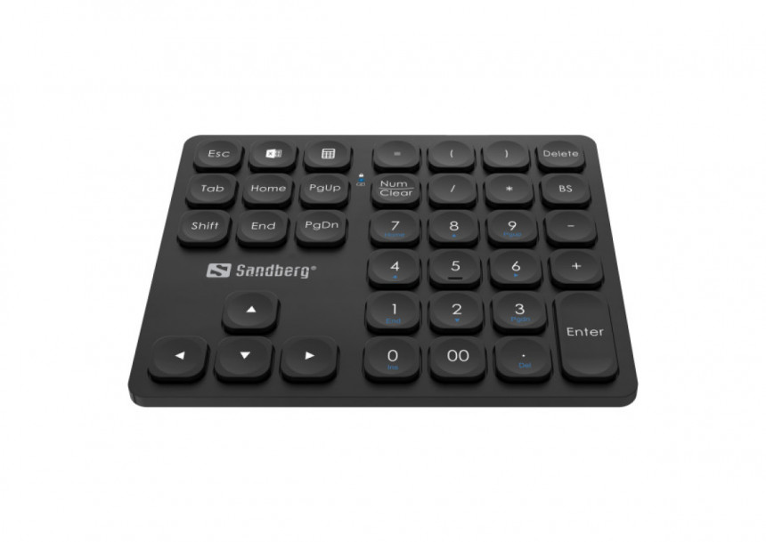 Bežična numerička tastatura Sandberg USB Pro 630-09