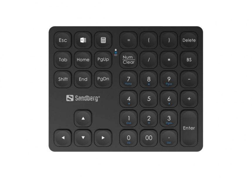 Bežična numerička tastatura Sandberg USB Pro 630-09