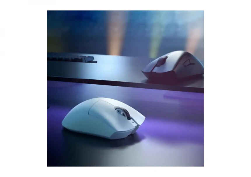 Bežični miš RAZER DeathAdder V3 Pro - bela 30000 DPi RZ01-04630200-R3G1