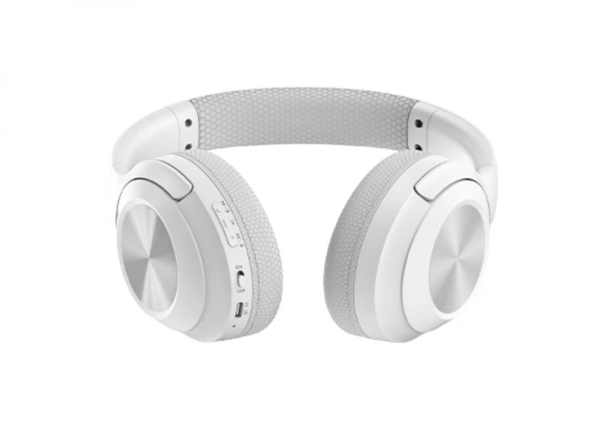 A4 TECH BH220 FSTYLER Wireless USB Type-C Charging slušalice sa mikrofonom bele 