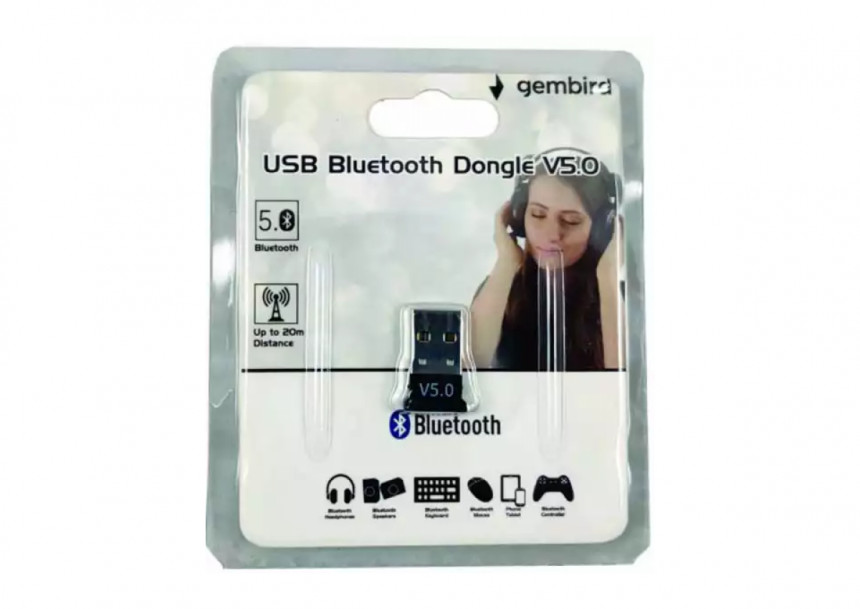Bluetooth adapter Gembird 5.0 BTD-Mini 8