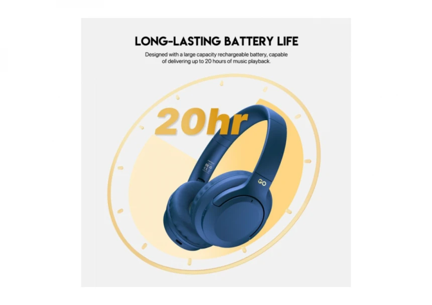 Bluetooth slušalice Fantech GO Vibe WH05 plava