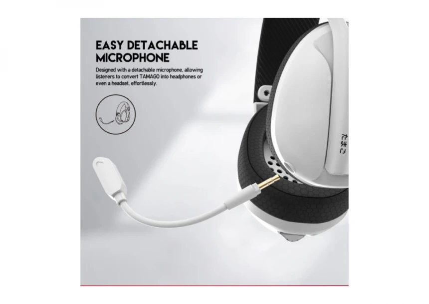 Bluetooth slušalice Fantech WHG01 Tamago Space Edition bele