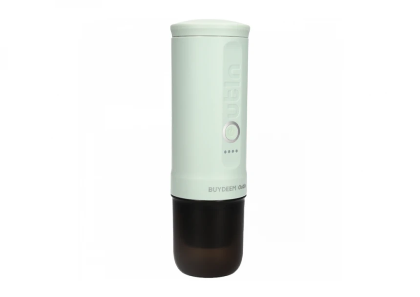 BUYDEEM Nano Espresso Machine, model OTEM-01, color Cozy Greenish
