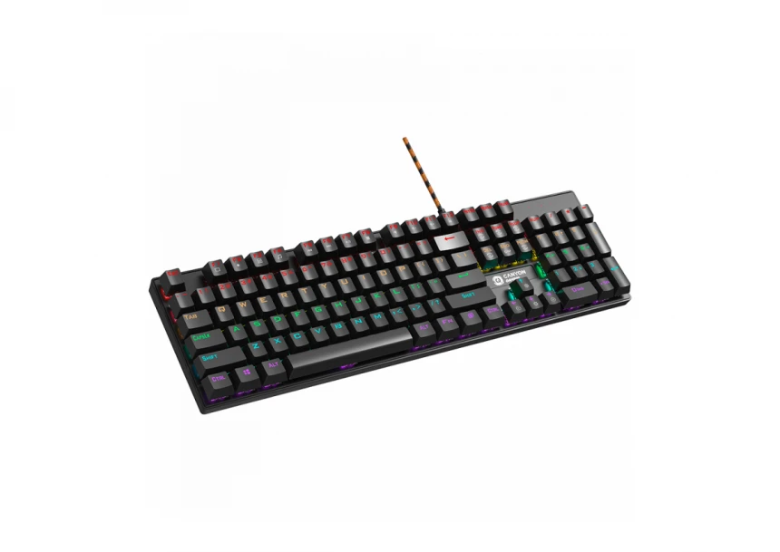 CANYON keyboard Deimos GK-4 Rainbow US Wired Black