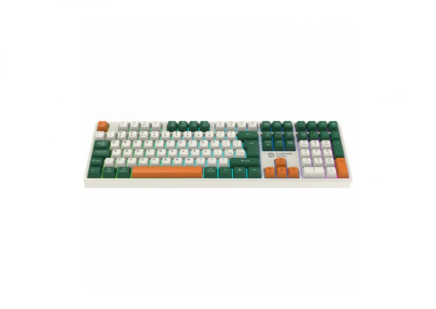 CANYON keyboard Shadder GKW-11 Mech RGB UK/US Wireless White