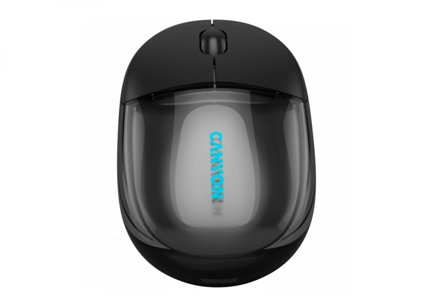 CANYON mouse OnClick 24 BT/ Wireless Transparent/Black
