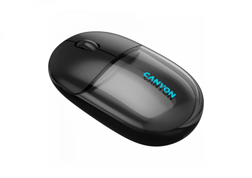 CANYON mouse OnClick 24 BT/ Wireless Transparent/Black
