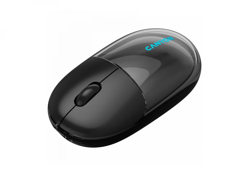 CANYON mouse OnClick 24 BT/ Wireless Transparent/Black