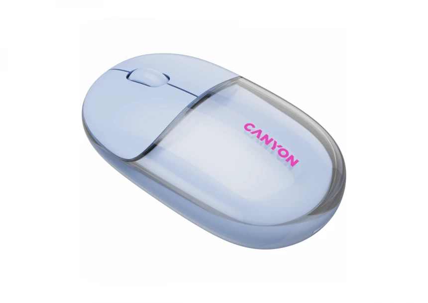 CANYON mouse OnClick 24 BT/ Wireless Transparent/Blue