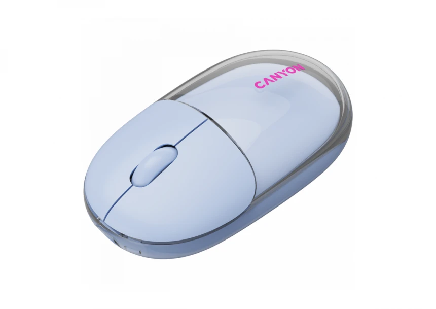 CANYON mouse OnClick 24 BT/ Wireless Transparent/Blue
