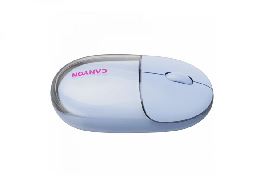 CANYON mouse OnClick 24 BT/ Wireless Transparent/Blue