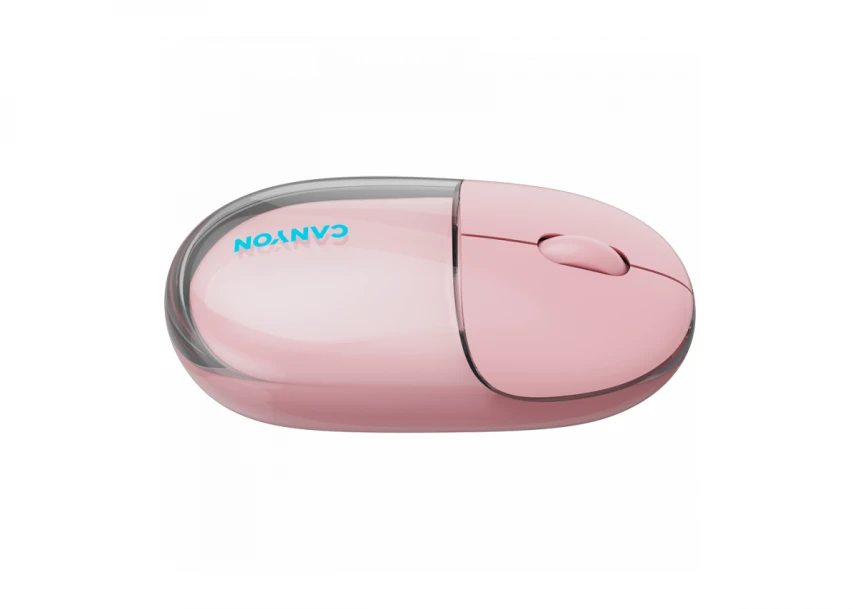 CANYON mouse OnClick 24 BT/ Wireless Transparent/Pink