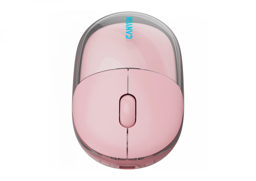 CANYON mouse OnClick 24 BT/ Wireless Transparent/Pink