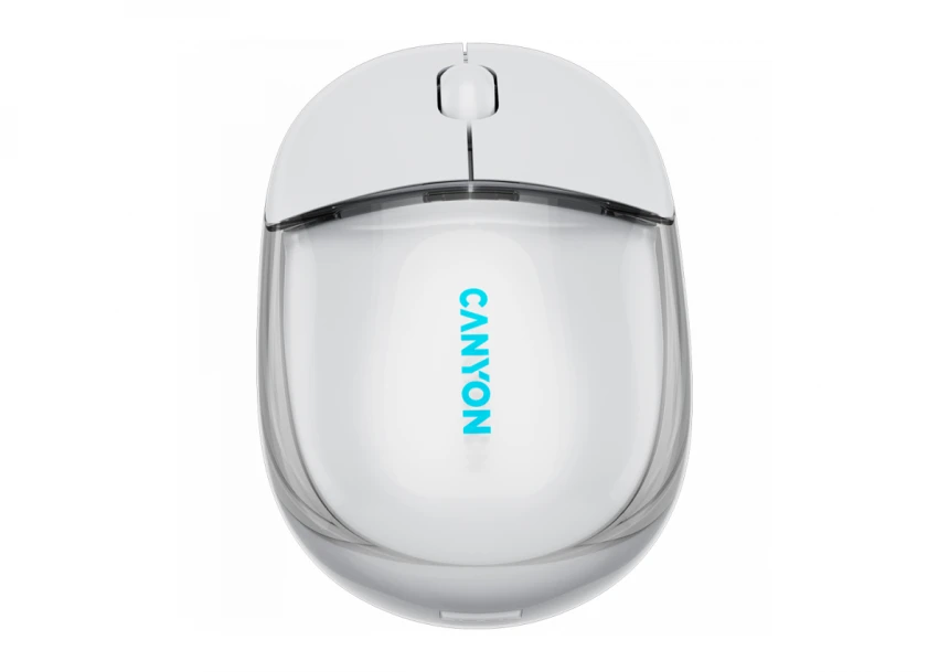 CANYON mouse OnClick 24 BT/ Wireless Transparent/White