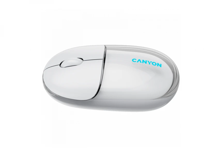 CANYON mouse OnClick 24 BT/ Wireless Transparent/White