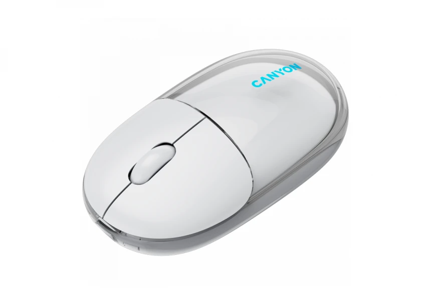 CANYON mouse OnClick 24 BT/ Wireless Transparent/White