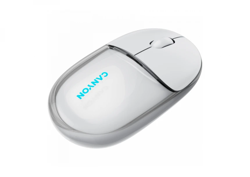 CANYON mouse OnClick 24 BT/ Wireless Transparent/White