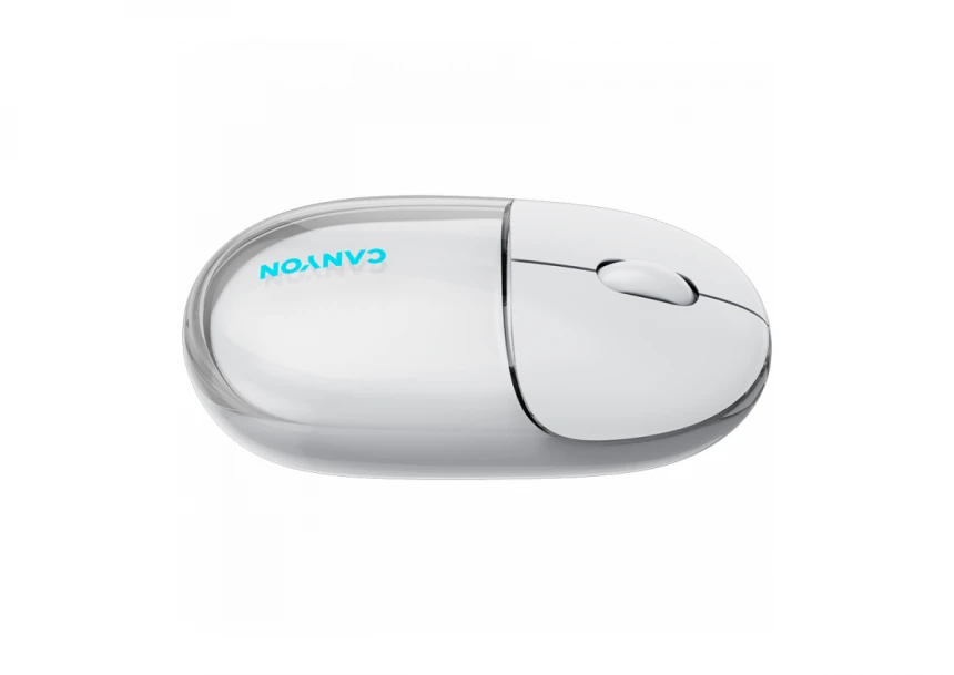 CANYON mouse OnClick 24 BT/ Wireless Transparent/White