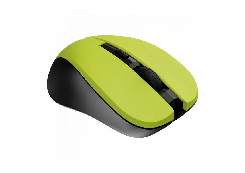 CANYON MW-1, Yellow 2.4GHz wireless optical mouse with 3 buttons, 800/1000/1200 DPI adjustable