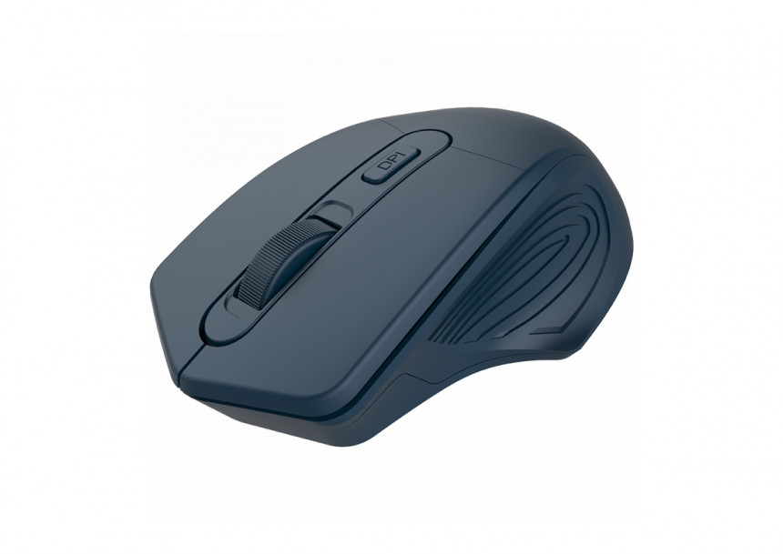 CANYON MW-15, 2.4GHz Wireless Optical Mouse with 4 buttons, DPI 800/1200/1600, Dark Blue, 115*77*38mm, 0.064kg