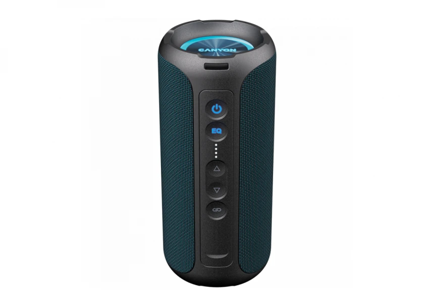 CANYON OnMove 15, Bluetooth speaker,Dark blue, IPX6,2*20W,7.4V 2600mah battery, EQ,TWS,AUX,Hand-free