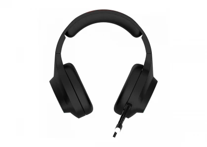 CANYON Shadder GH-6, RGB gaming headset with Microphone, Microphone frequency response: 20HZ~20KHZ,  ABS+ PU leather, USB*1*3.5MM jack plug, 2.0M PVC cable, weight: 300g, Black