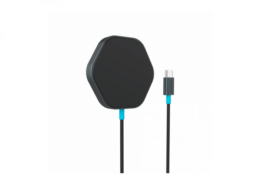 CANYON wireless charger HEXAGON 110 Dark Grey Blue