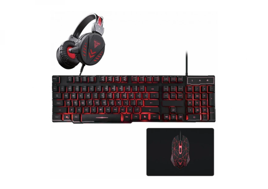 Connect XL Gaming set, slušalice, tastatura, miš, podloga za miš - CXL-KG350 Kit Gaming