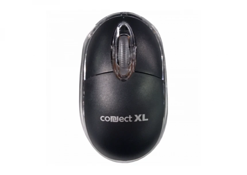 Connect XL Miš optički, 800dpi, USB, crna boja - CXL-M100BK