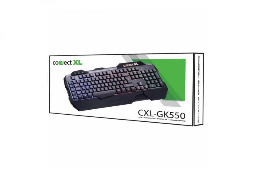 Connect XL Tastatura, multimedijalna sa pozadinskim osvetljenjem - CXL-GK550