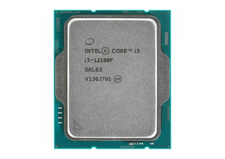 CPU 1700 INTEL Core i3 12100F 4-Core 3.30GHz (4.30GHz) TRAY BEZ KULERA